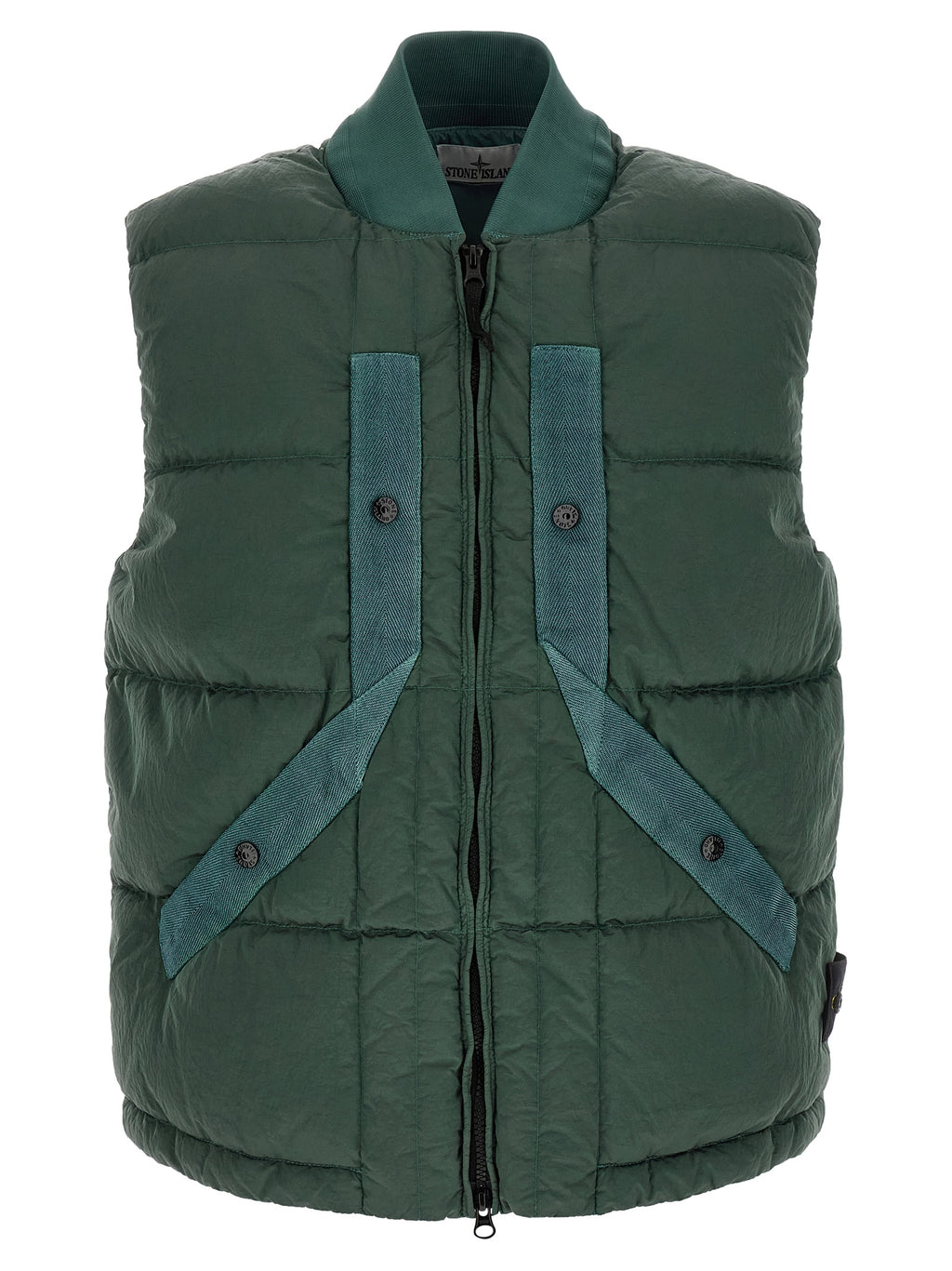 Zweifarbige Jacke aus Polyamid