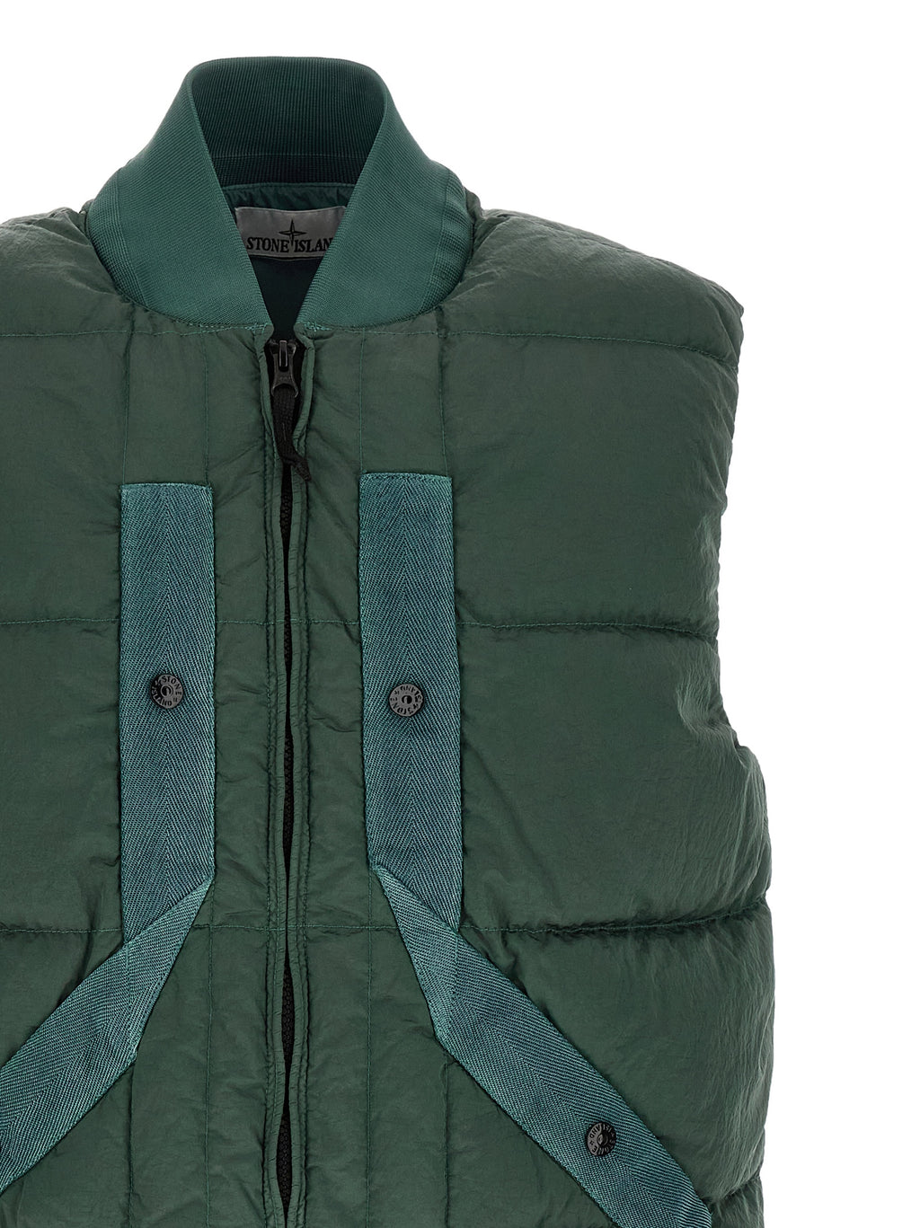 Zweifarbige Jacke aus Polyamid