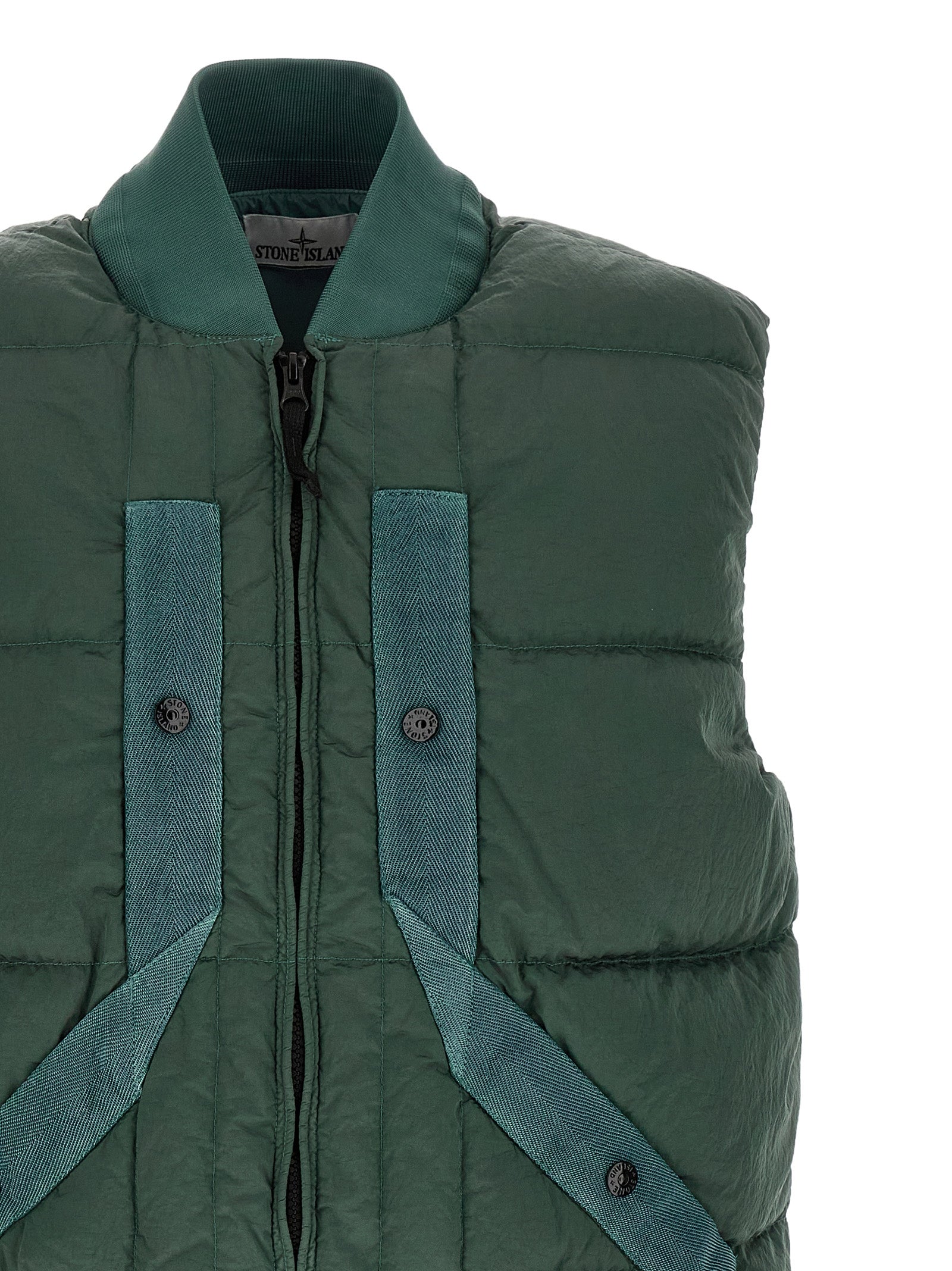 Zweifarbige Jacke aus Polyamid