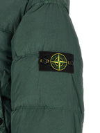 Zweifarbige lange Jacke aus Polyamid 340467
