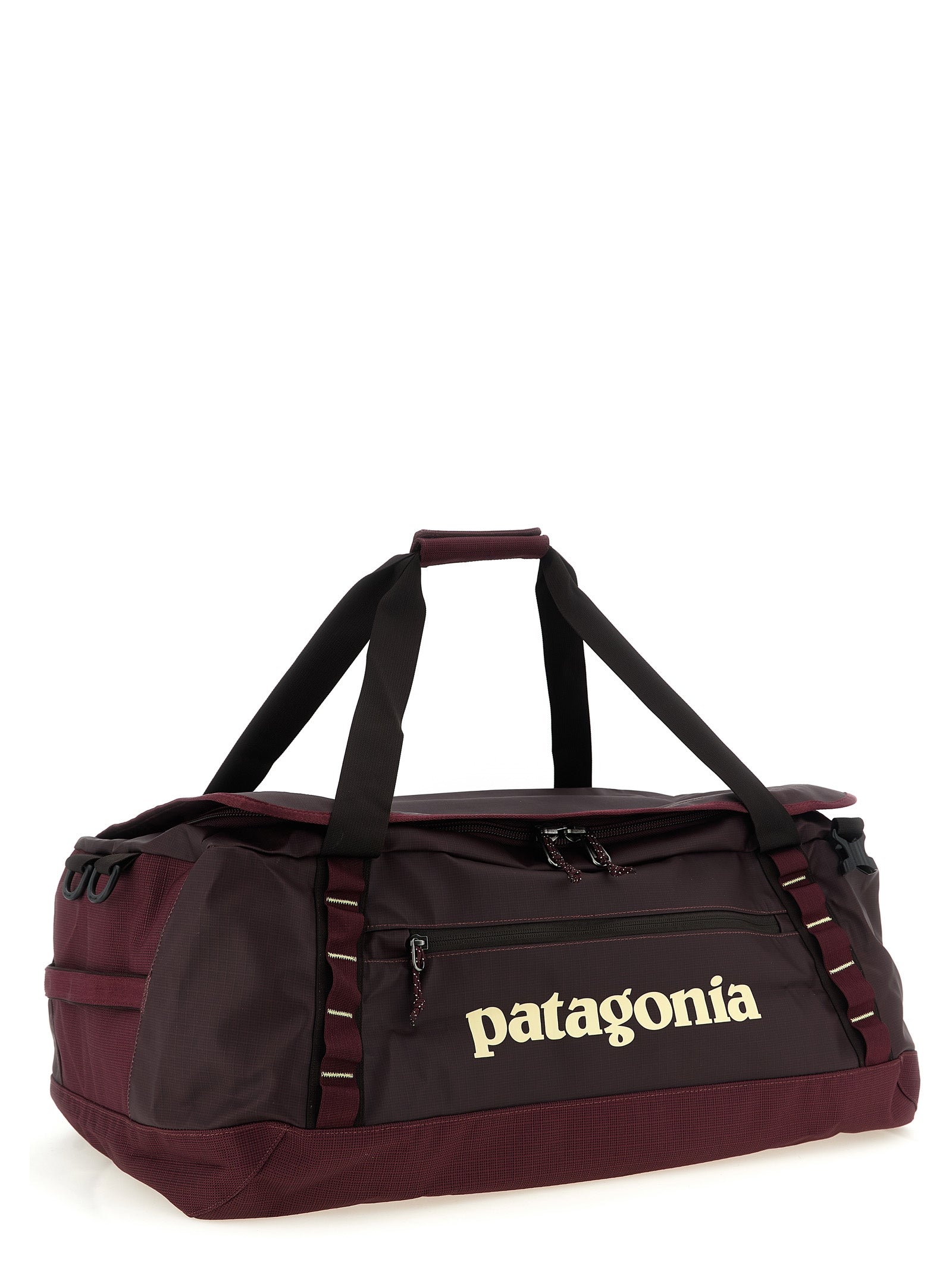 Bordeauxroter Rucksack aus Polyester