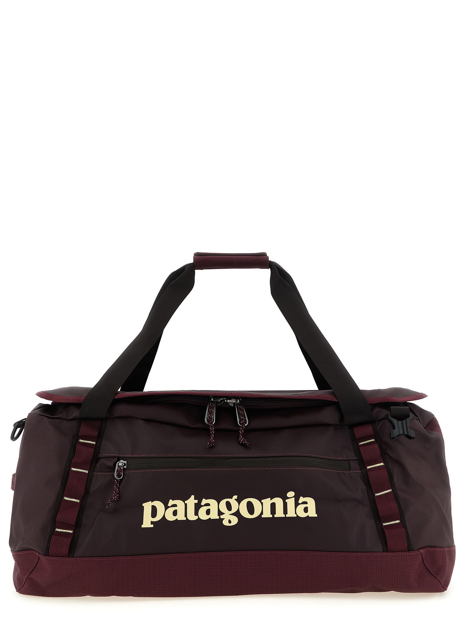 Bordeauxroter Rucksack aus Polyester