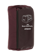 Bordeauxroter Rucksack aus Polyester