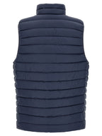 Blaue Weste aus Nylon