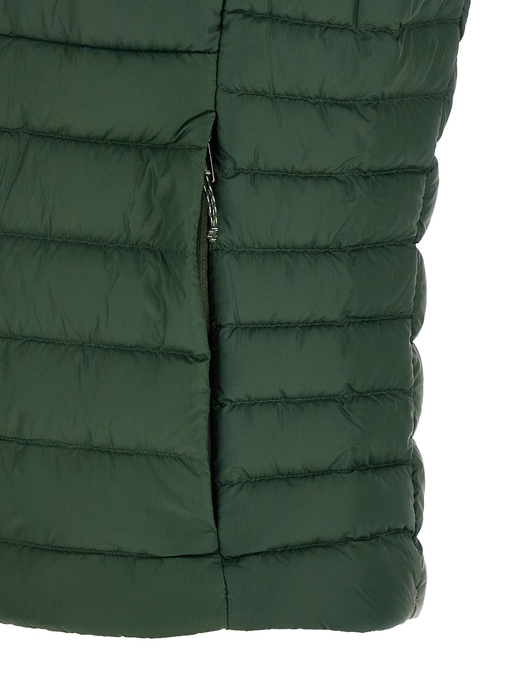 Zweifarbige Shelljacke aus Nylon