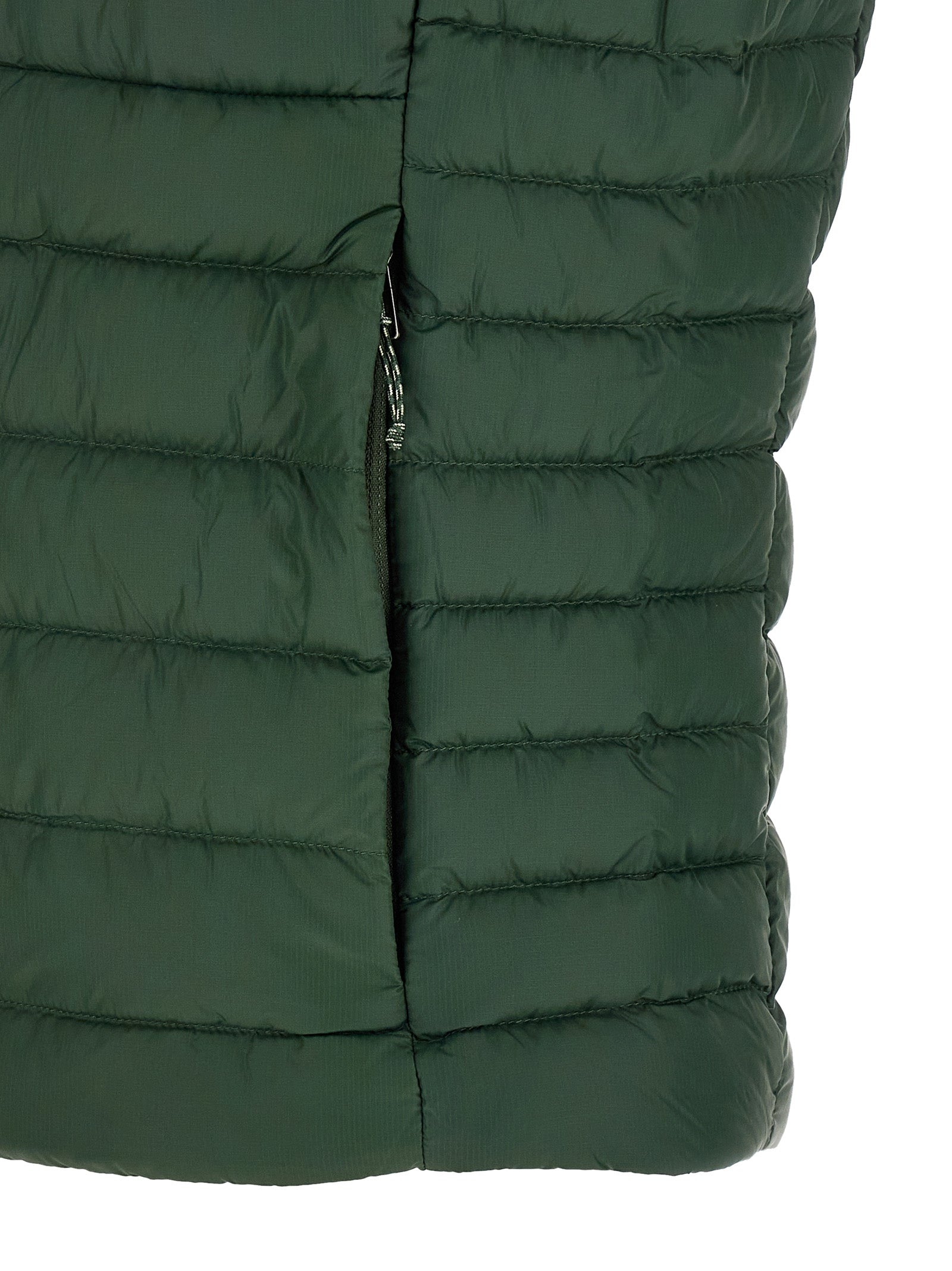 Zweifarbige Shelljacke aus Nylon