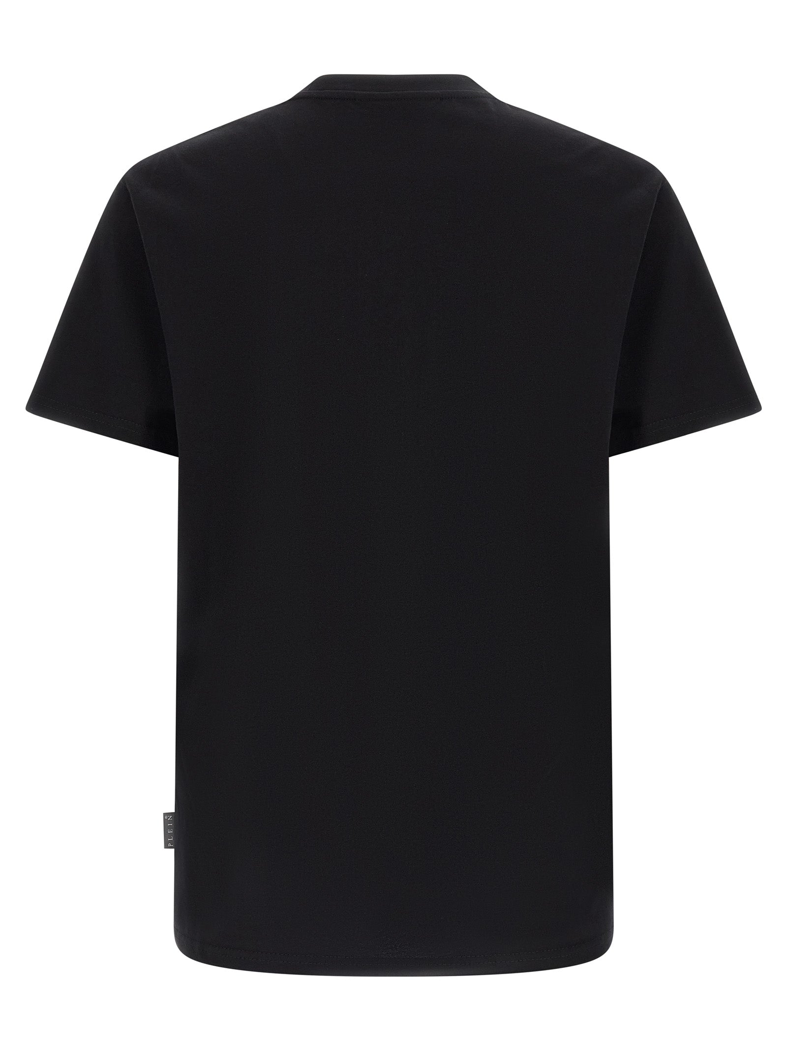 Schwarzes T-Shirt aus Baumwolle 329437