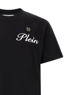 Schwarzes T-Shirt aus Baumwolle 329437