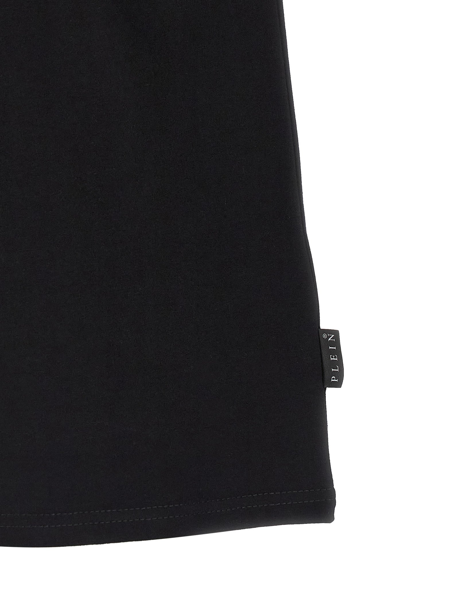 Schwarzes T-Shirt aus Baumwolle 329437