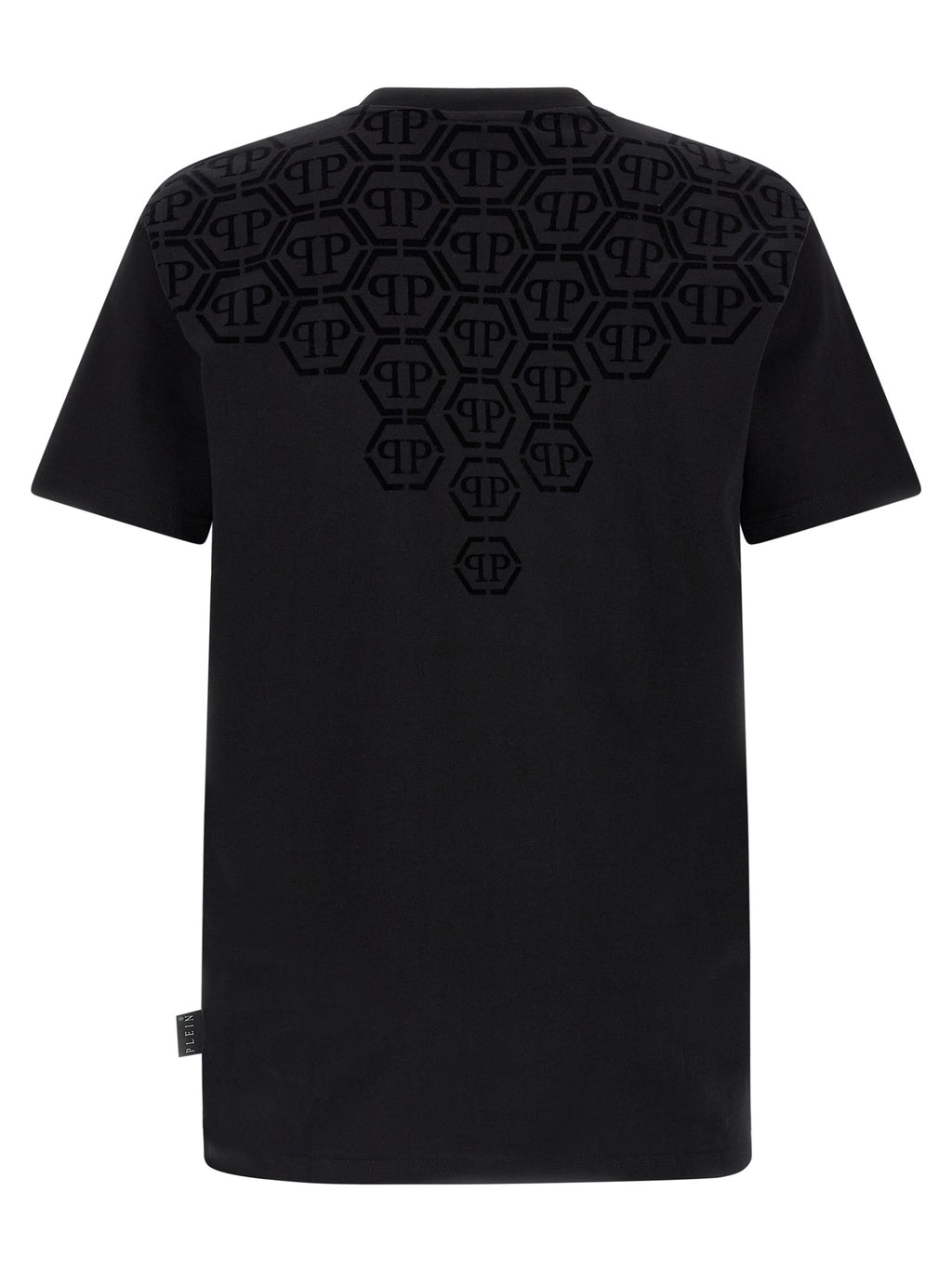Schwarzes T-Shirt aus Baumwolle 329536