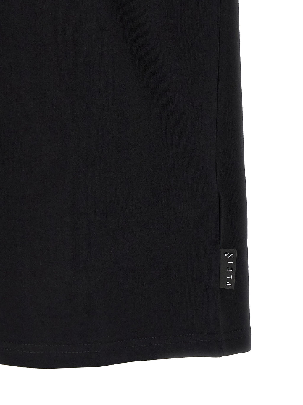 Schwarzes T-Shirt aus Baumwolle 329536