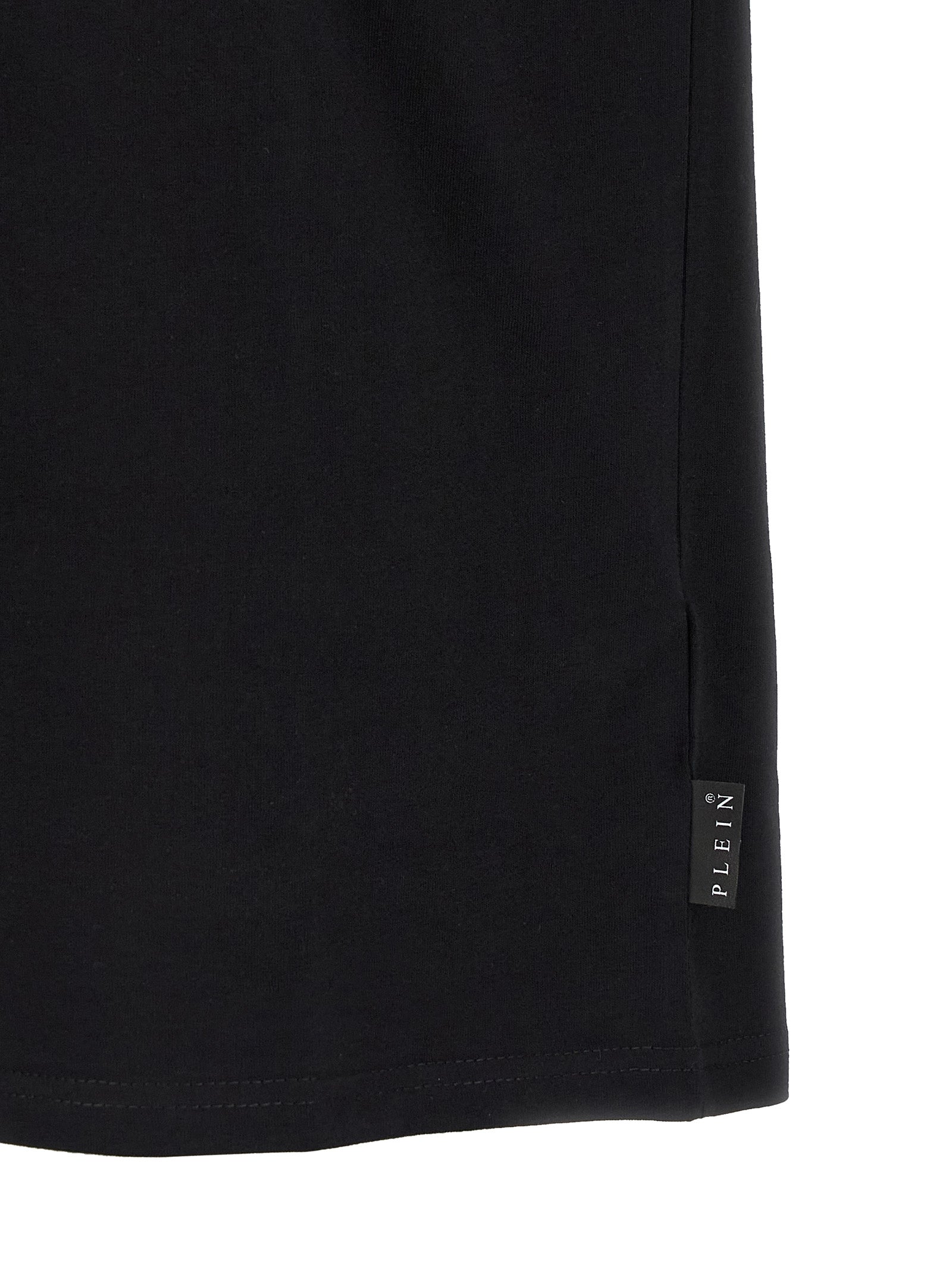 Schwarzes T-Shirt aus Baumwolle 329536