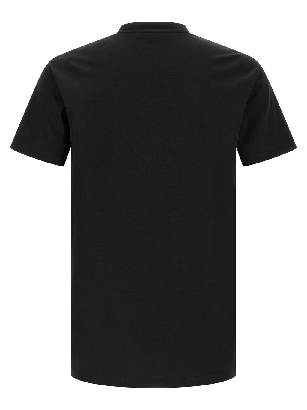 Schwarzes T-Shirt aus Baumwolle 329541