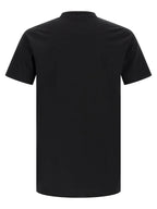 Schwarzes T-Shirt aus Baumwolle 329541