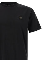 Schwarzes T-Shirt aus Baumwolle 329541
