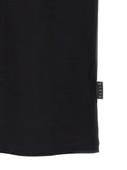 Schwarzes T-Shirt aus Baumwolle 329541