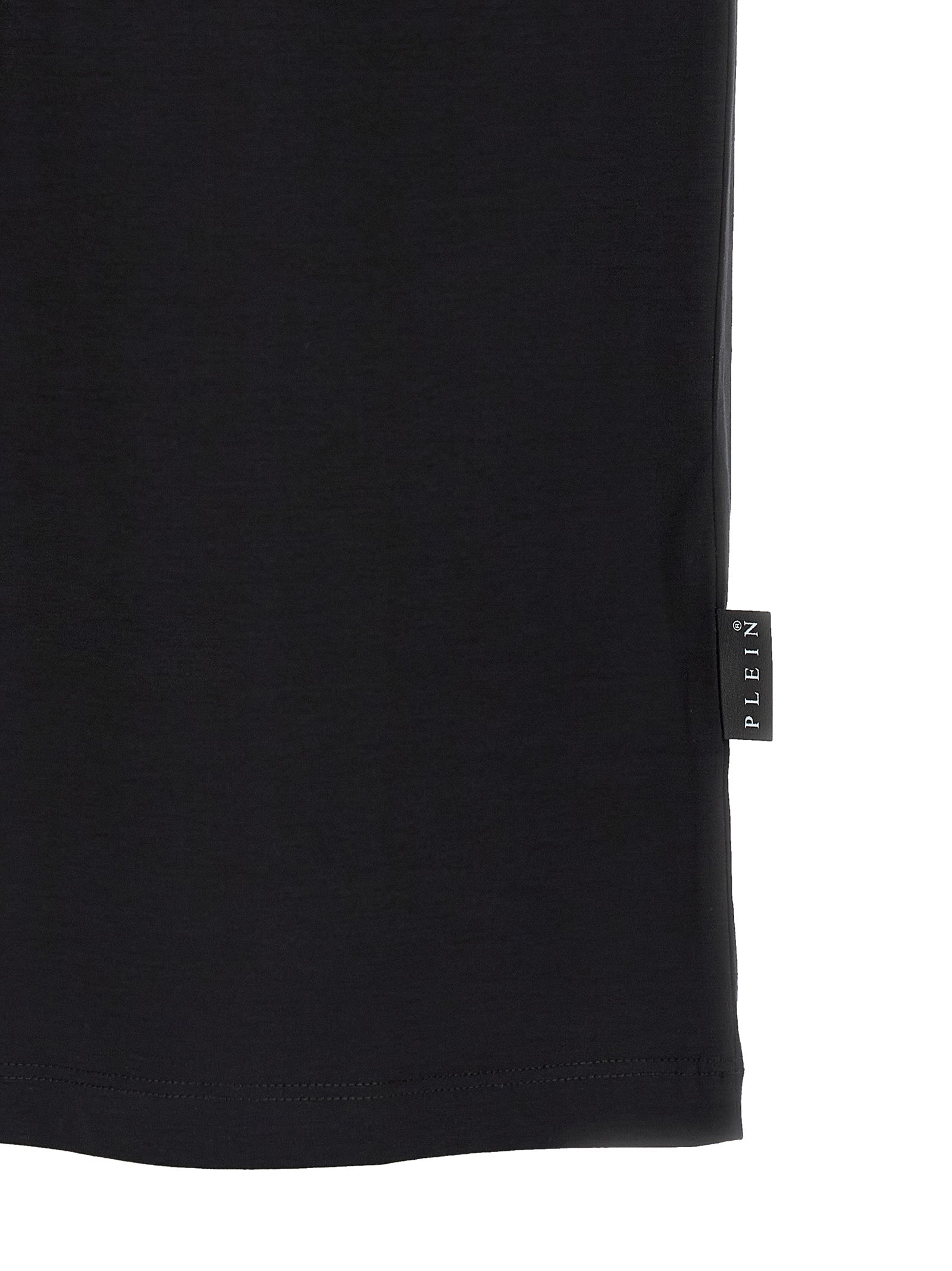 Schwarzes T-Shirt aus Baumwolle 329541