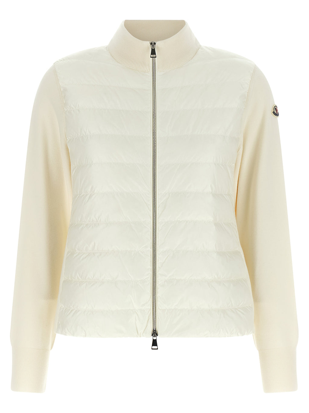 Weiße Strickjacke aus Polyamid