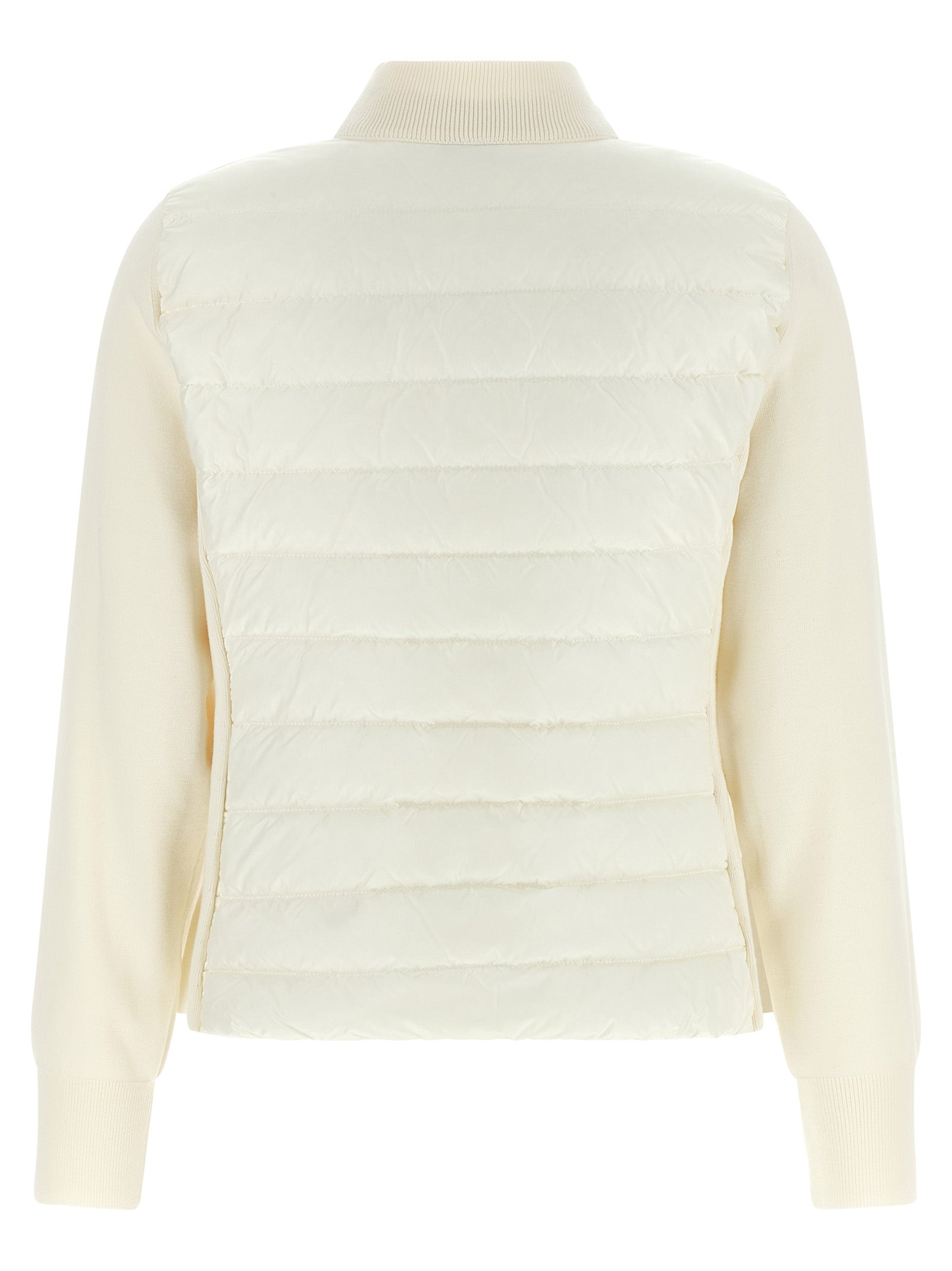Weiße Strickjacke aus Polyamid
