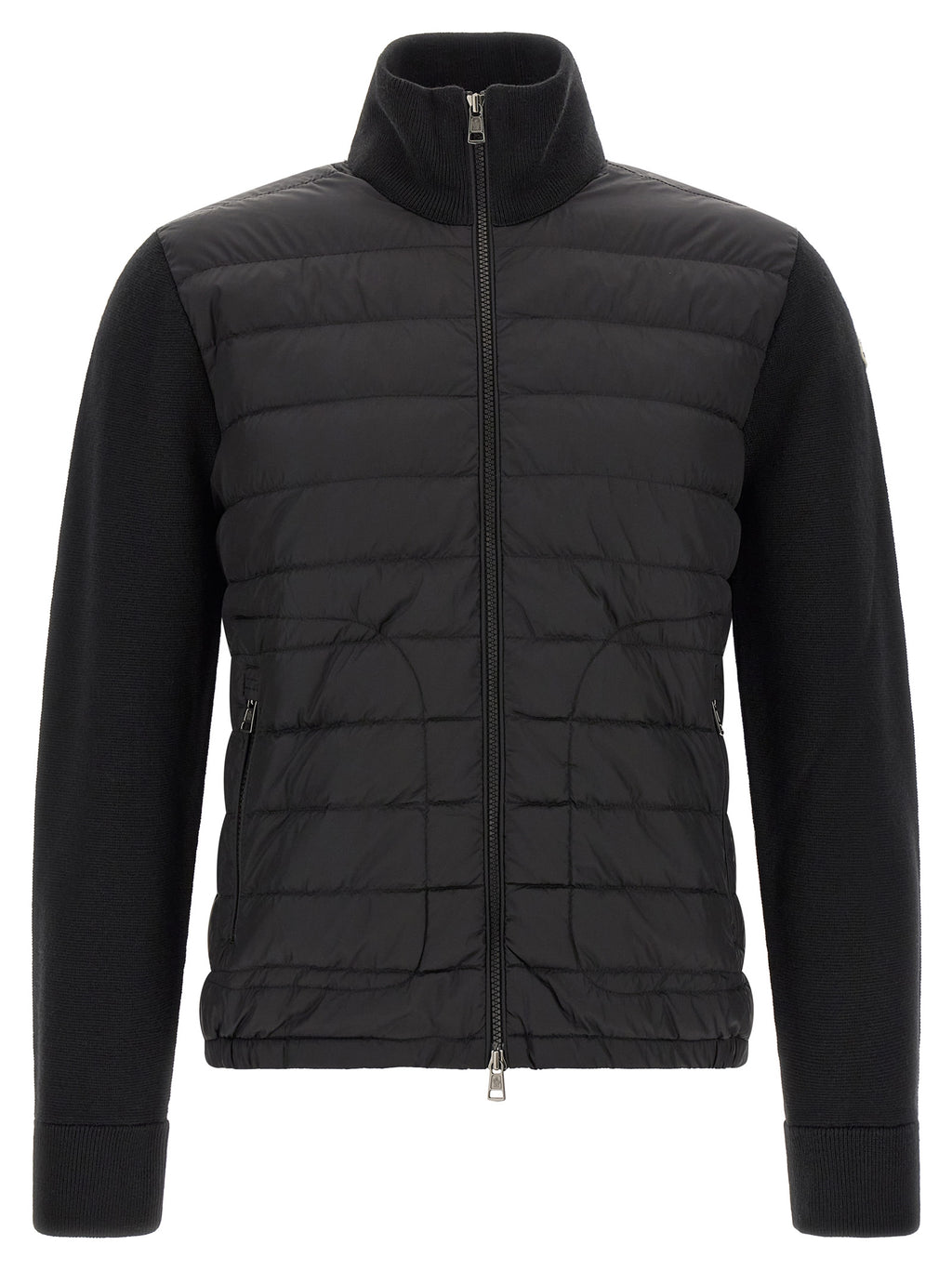 Schwarze Strickjacke aus Polyamid 339768