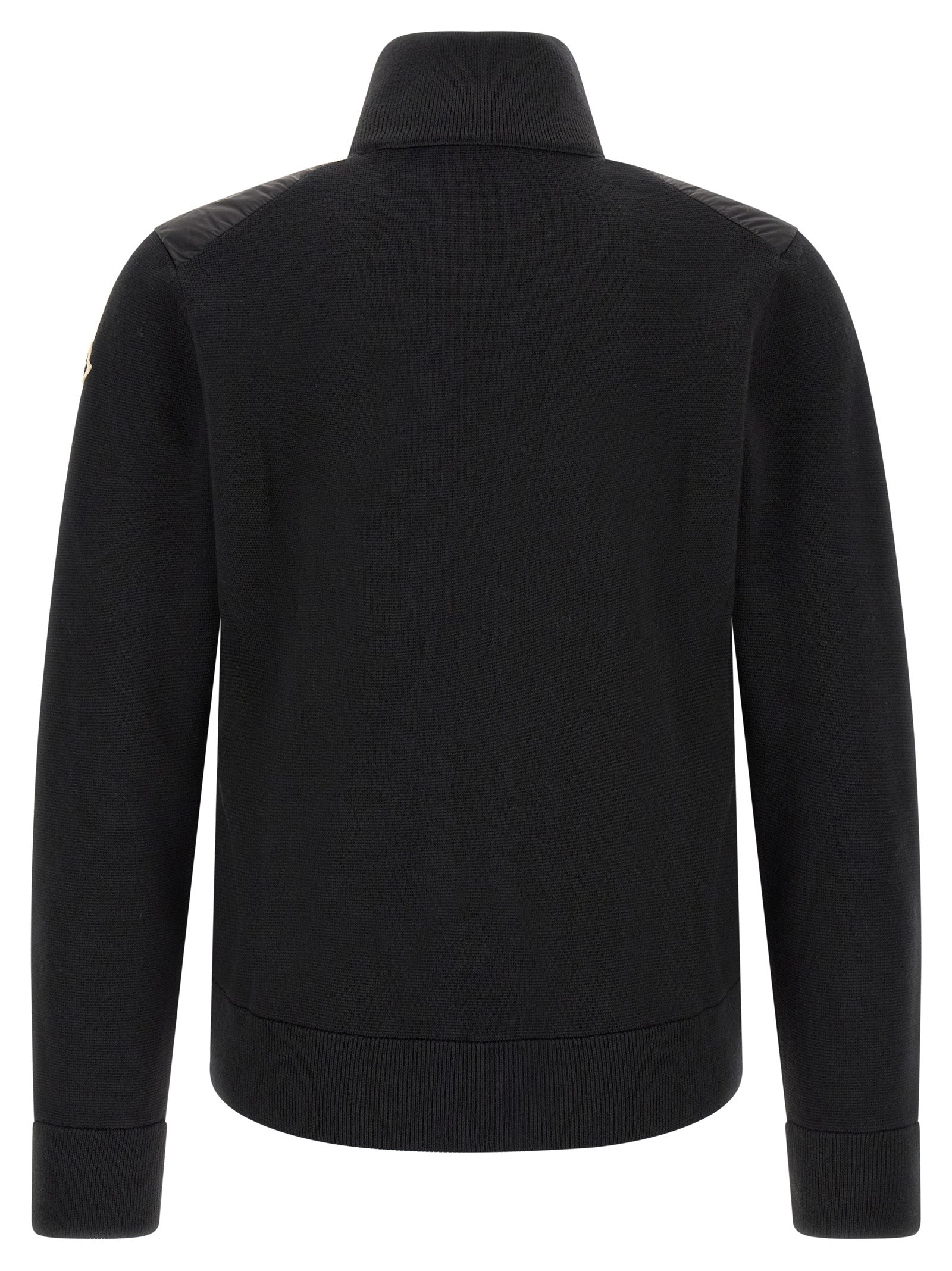 Schwarze Strickjacke aus Polyamid 339768