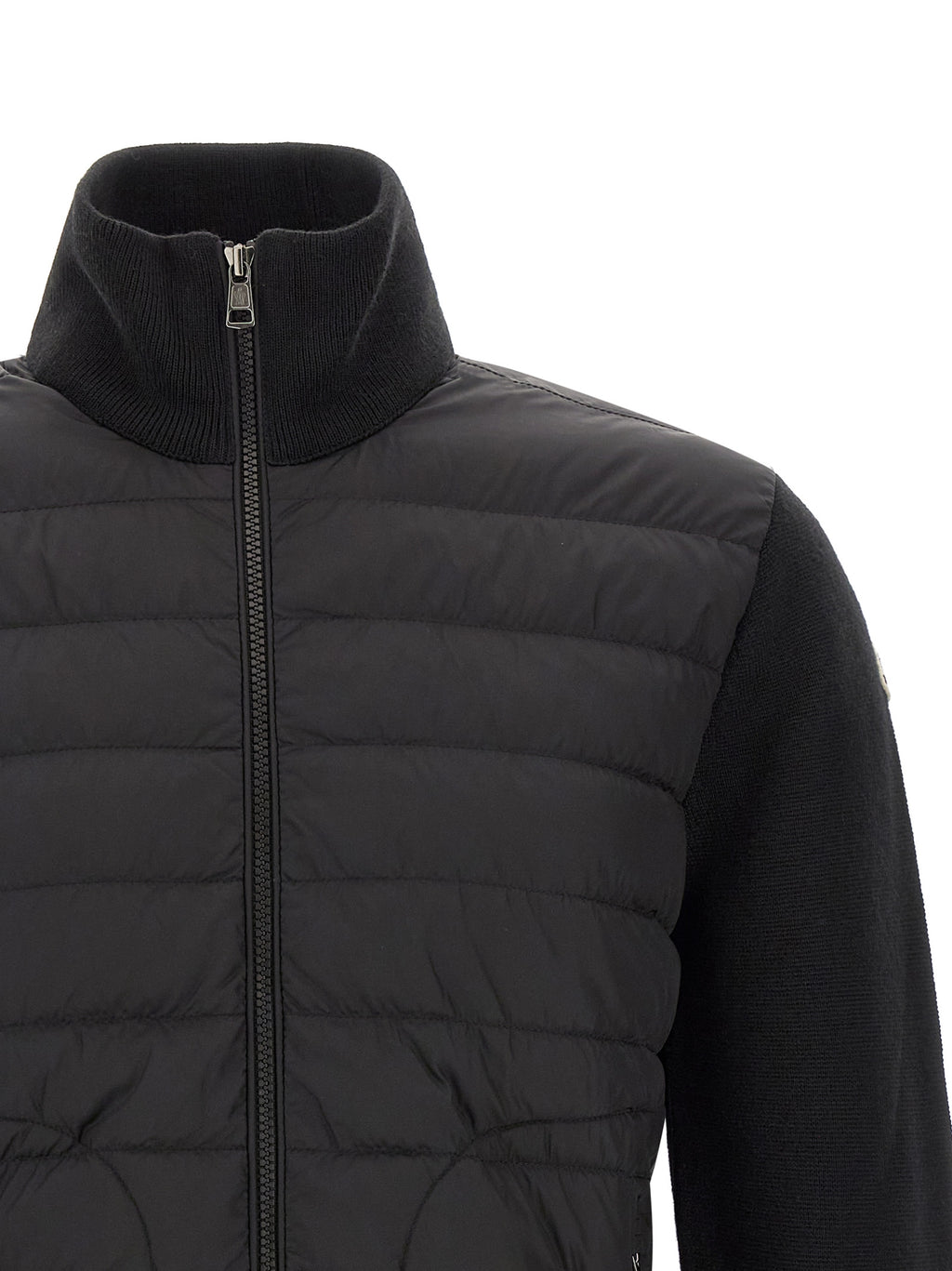 Schwarze Strickjacke aus Polyamid 339768