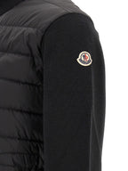 Schwarze Strickjacke aus Polyamid 339768