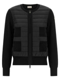 Schwarze Strickjacke aus Polyamid 339781