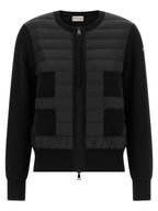 Schwarze Strickjacke aus Polyamid 339781