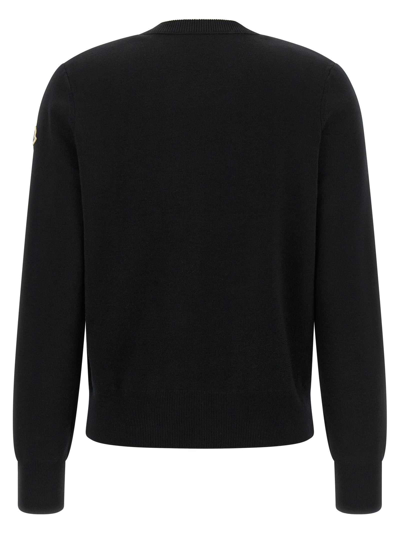 Schwarze Strickjacke aus Polyamid 339781