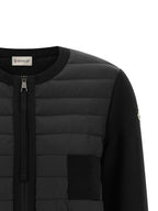 Schwarze Strickjacke aus Polyamid 339781