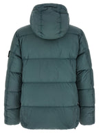 Zweifarbige lange Jacke aus Polyamid 339859
