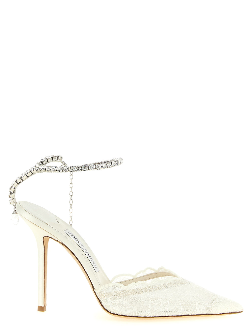 Weiße Pumps