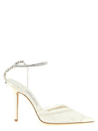 Weiße Pumps