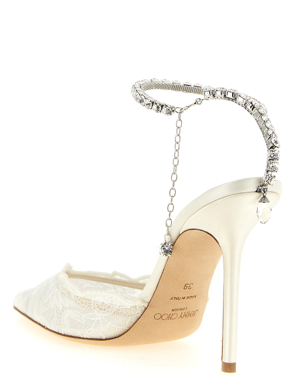 Weiße Pumps