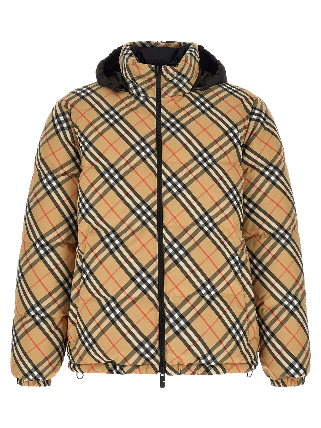 Beige Shelljacke aus Polyester