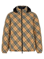Beige Shelljacke aus Polyester