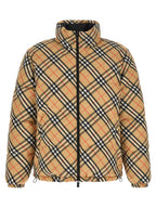 Beige Shelljacke aus Polyester
