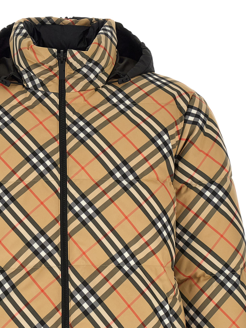 Beige Shelljacke aus Polyester