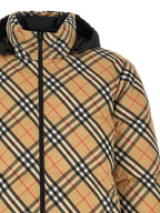 Beige Shelljacke aus Polyester