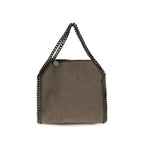 Braune Schultertasche aus Polyamid