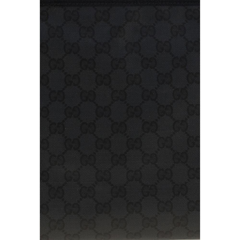 Schwarze Baumwoll-Umhängetasche Gucci