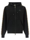 Schwarzes Sweatshirt aus Baumwolle