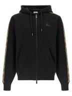 Schwarzes Sweatshirt aus Baumwolle