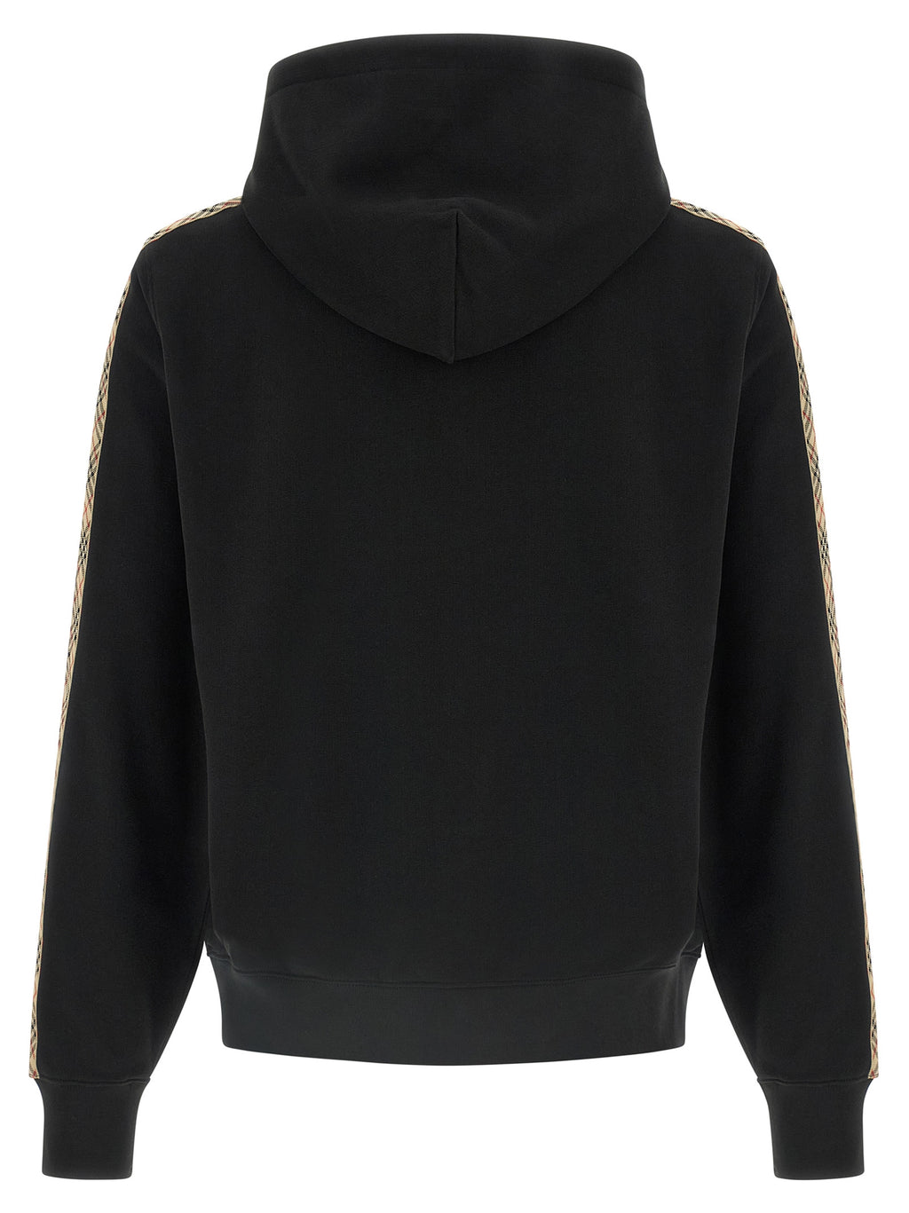 Schwarzes Sweatshirt aus Baumwolle