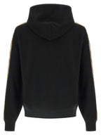 Schwarzes Sweatshirt aus Baumwolle