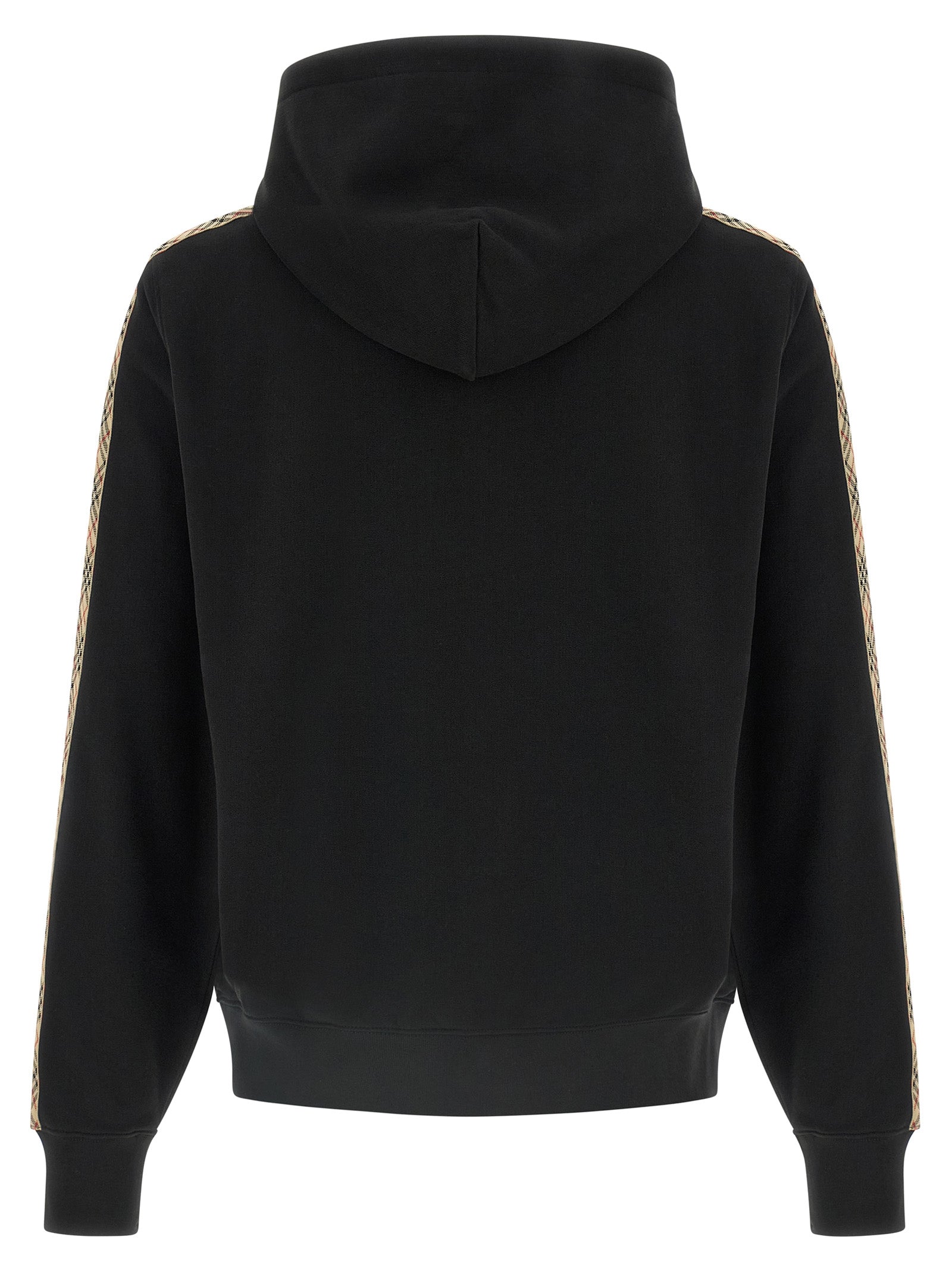 Schwarzes Sweatshirt aus Baumwolle