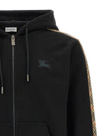Schwarzes Sweatshirt aus Baumwolle