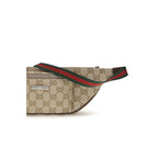 Beige Stoff-Schultertasche Gucci