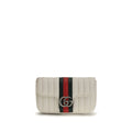 Weiße Lammleder Schultertasche Ovis Aries Gucci